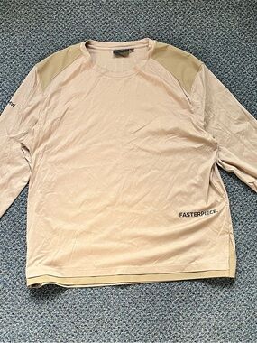 BMW FASTERPIECE Beige Long Sleeve Top